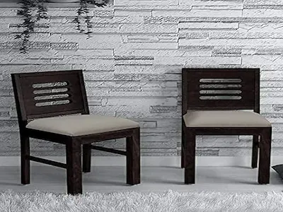 Professionally deep cleaned premium upholstered dining chair in Delhi NCR